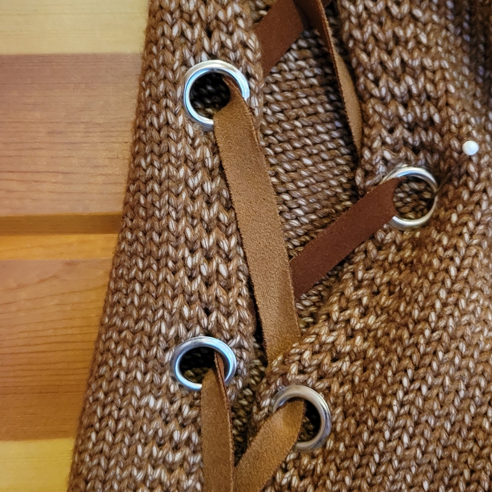 Suede colored sweater